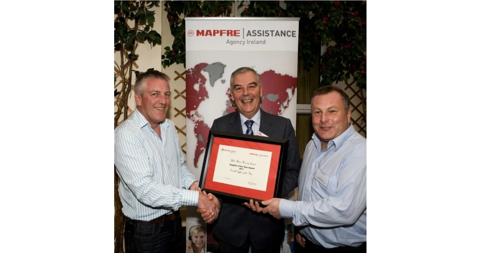 Mapfre Supplier of the Year award