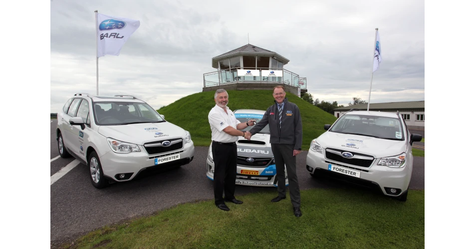 Rally School Ireland join forces with Subaru