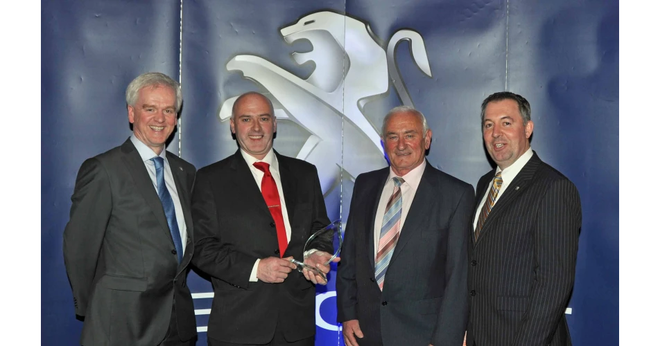 Reen's Rathmore crowned Peugeot Dealer of the Year for 2nd time