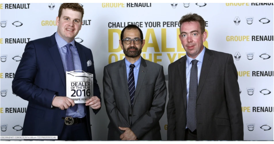 Global award for Kearys Renault Cork