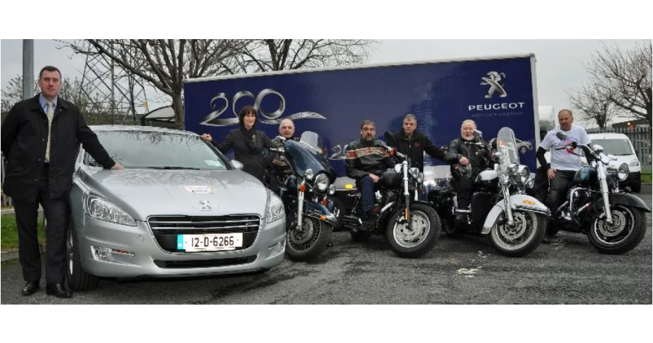 Peugeot Supports 'Ride Out for Prems'