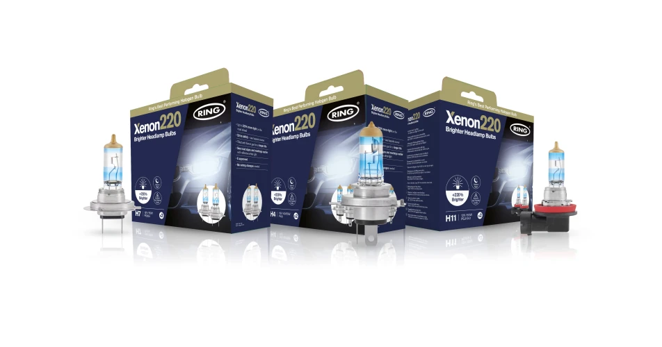 Xenon220 bulbs – the bright choice from Ring 