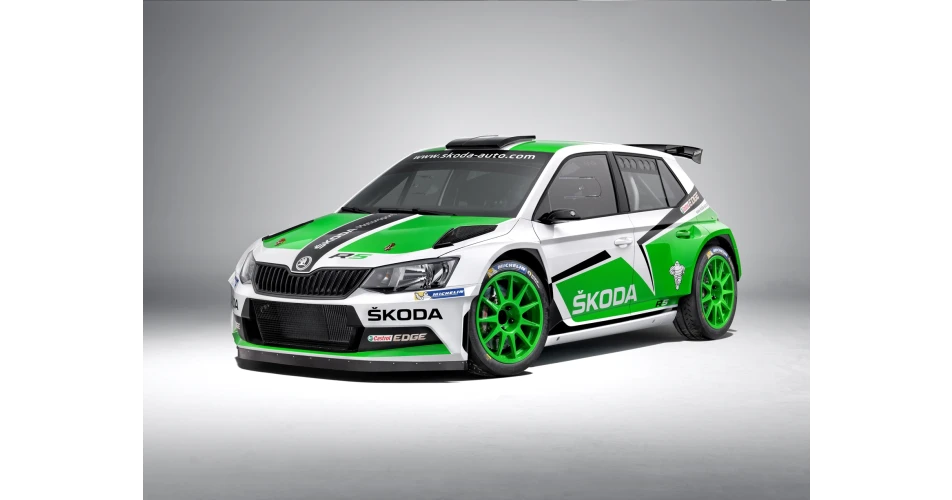 SKODA launch Fabia R5 Rally Car 