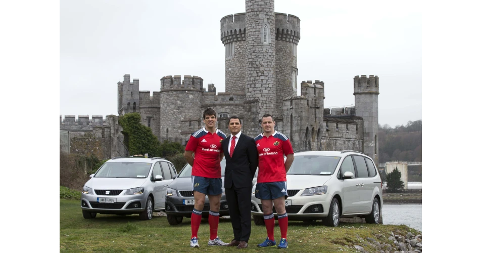 Munster stars collect their new SEAT cars