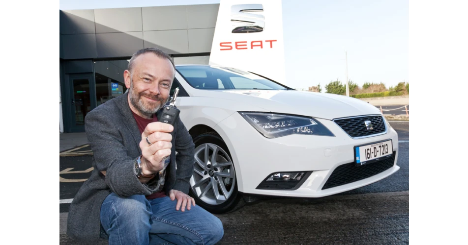 Rick collects new SEAT Leon&nbsp;