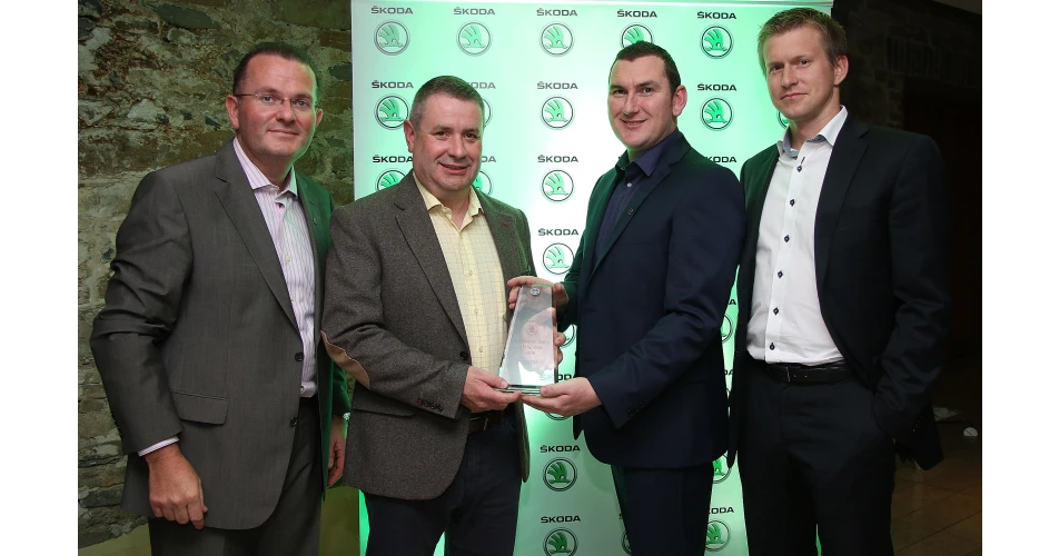 Sheehy Motors Naas - &Scaron;KODA Aftersales Team of the Year