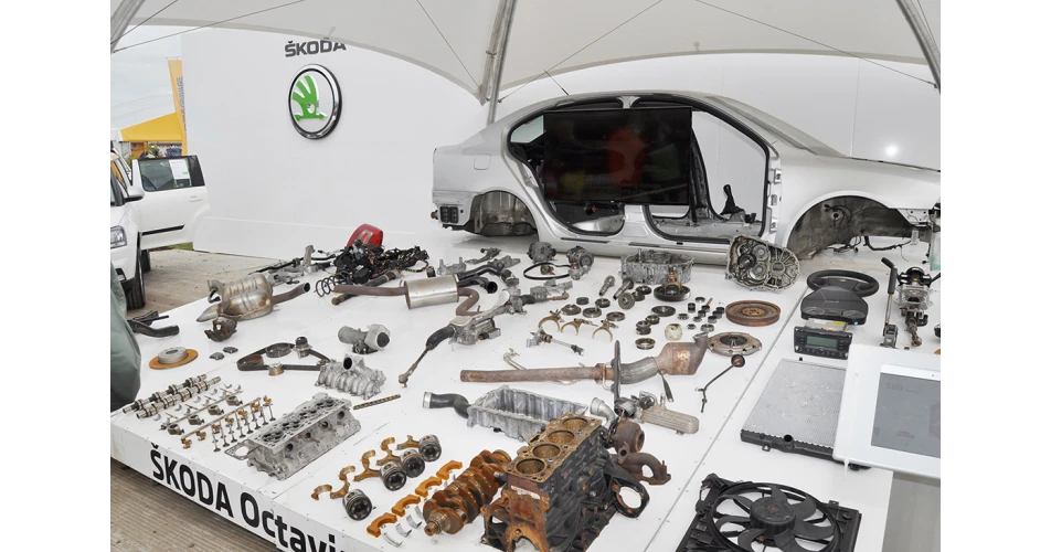 SKODA Octavia dissected after 500,000 kilometres