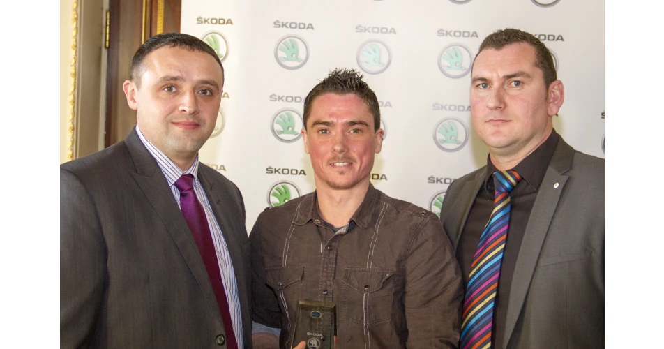 Drogheda man takes national &Scaron;KODA Parts &amp; Accessories Manager award