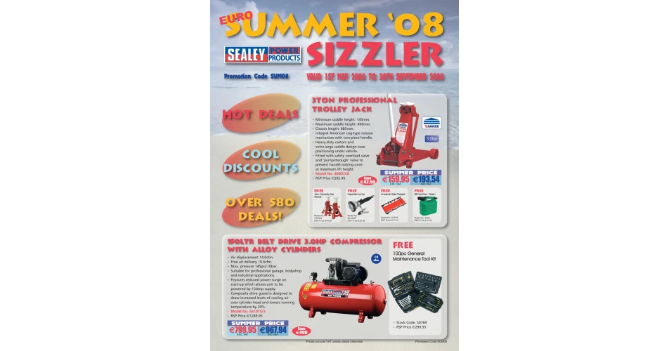 Summer sizzling at Sealey