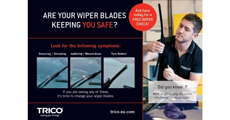 Trico urges wiper blade safety checks