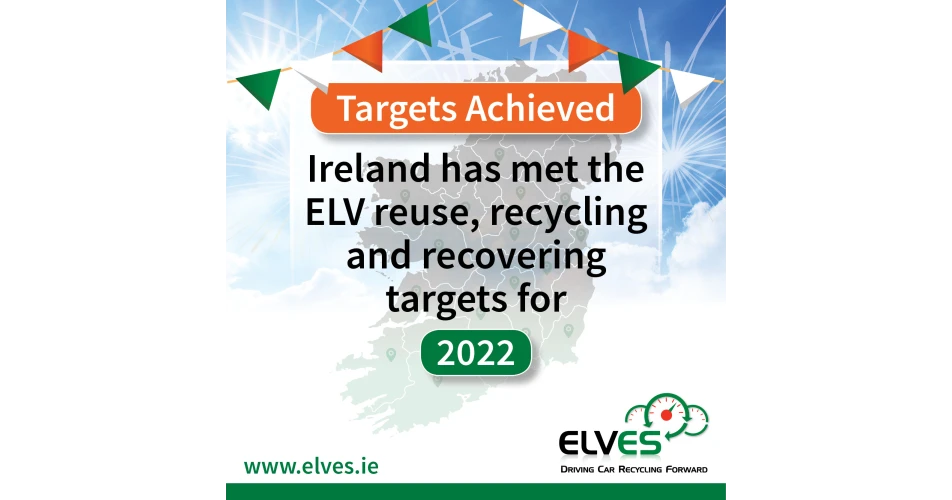 ELVES exceeds targets for reuse, recycling and recovery&nbsp;