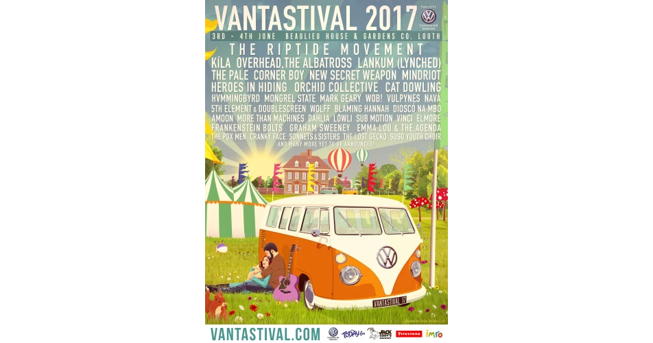 Vantastival will be powered by Volkswagen Commercials