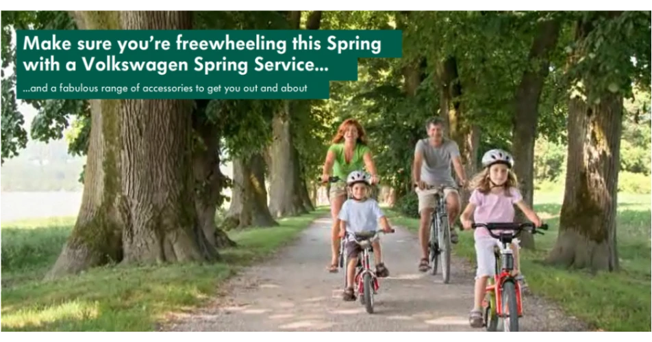 Volkswagen&#39;s Spring service offer