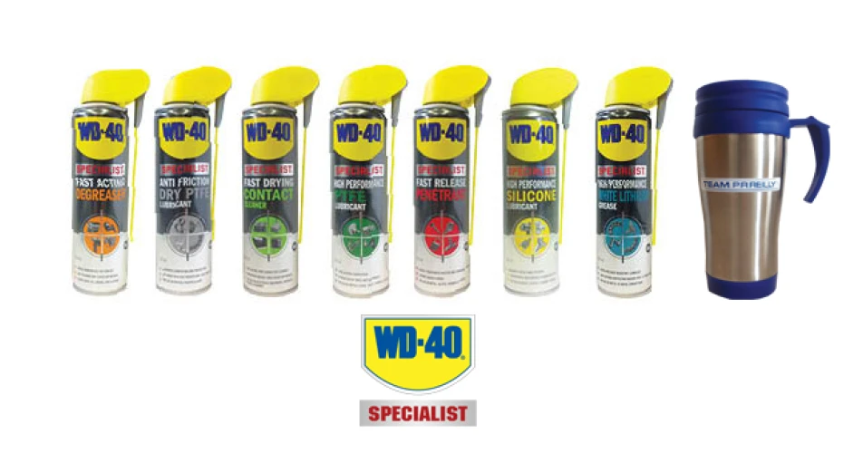 Team P R Reilly introduces WD-40 Specialist Range  