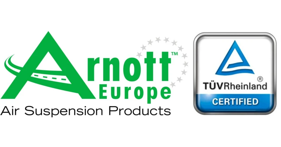 Arnott Awarded T&Uuml;V Certification&nbsp; 