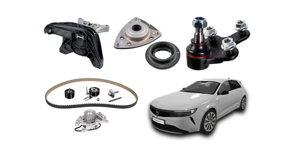 febi highlights in-demand parts for Opel Astra 