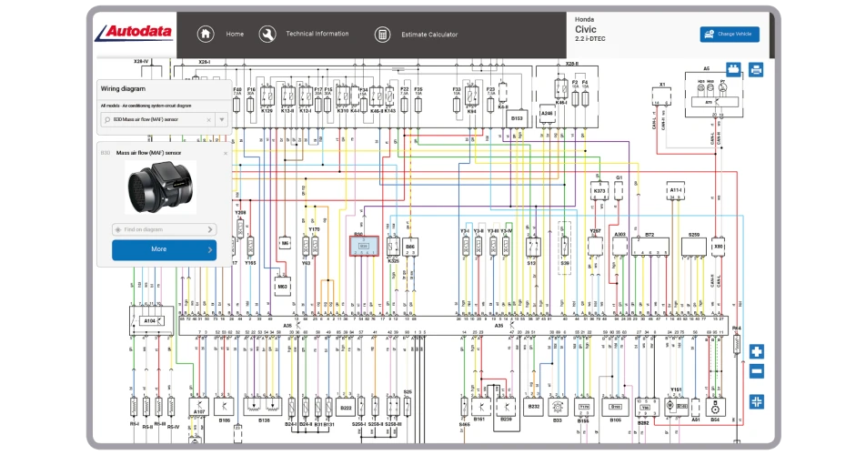 Autodata adds to revamped wiring diagram module