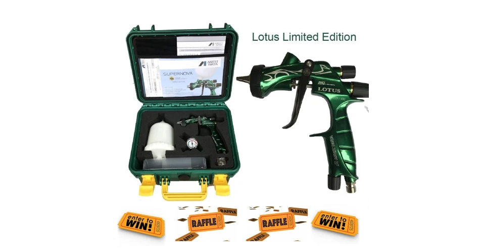 Chance to win limited edition Lotus spray gun - Autobiz.ie