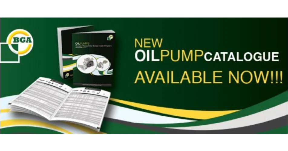 New BGA Oil Pump Catalogue