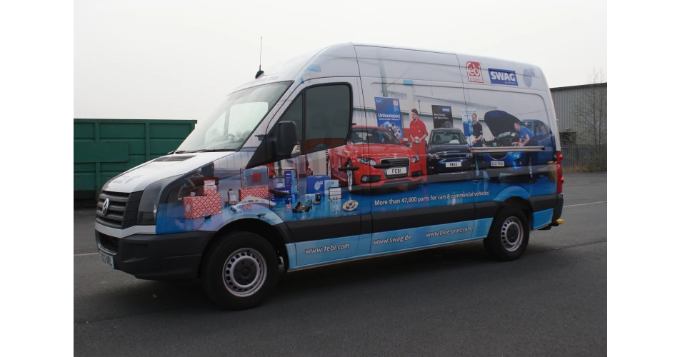 New bilstein group demonstration vehicle hits the road. 