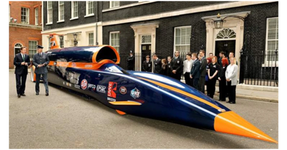 Backing the Bloodhound to break the 1000 mph barrier