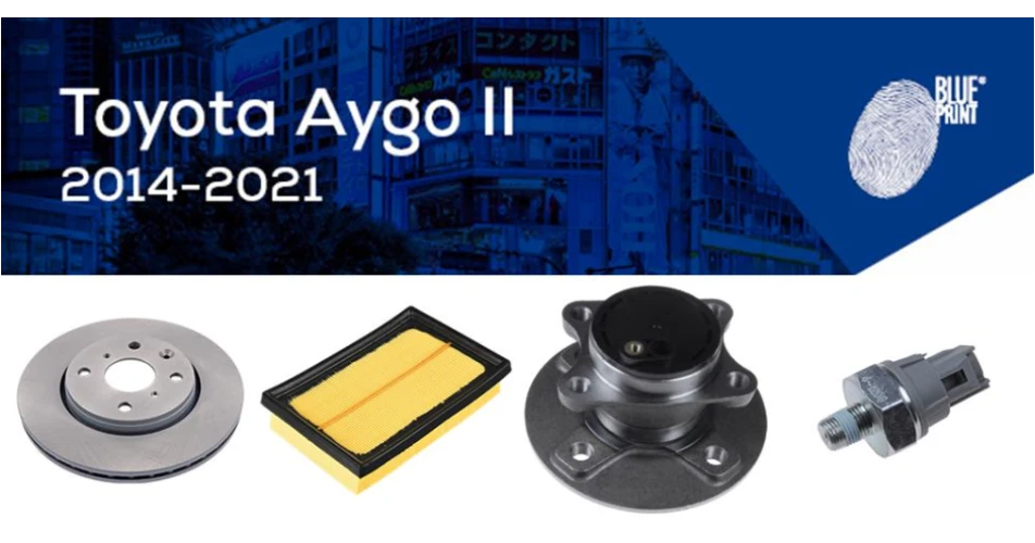 Blue Print offers comprehensive Aygo parts range