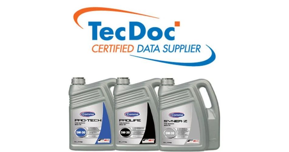 TecDoc adds Comma as official data supplier