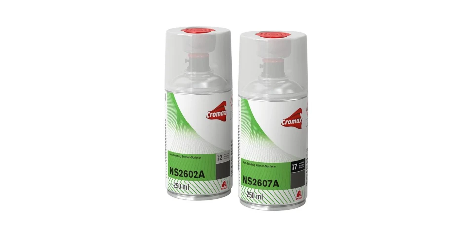 Cromax launches non-sanding primer-surfacer aerosols