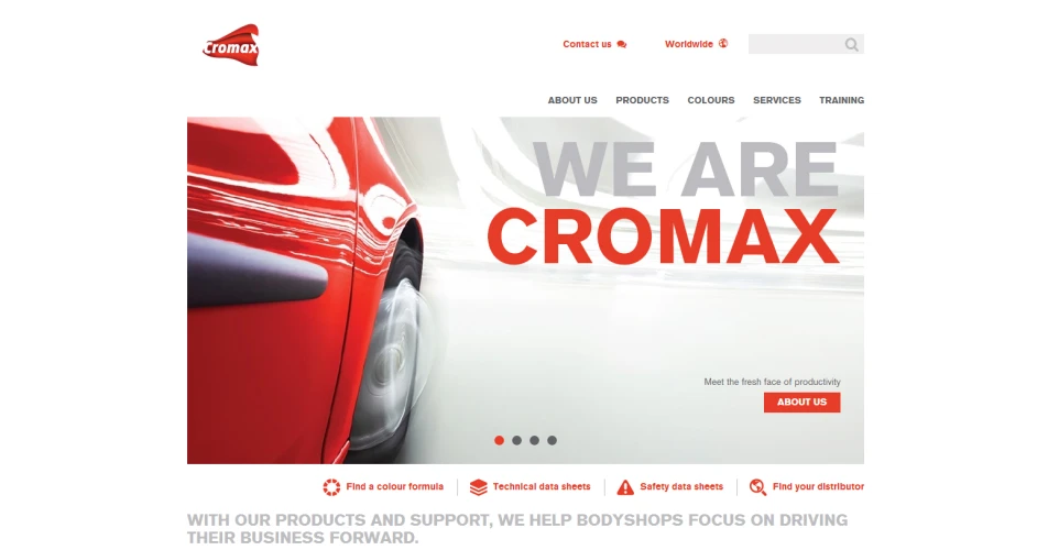 Cromax unveils a new website