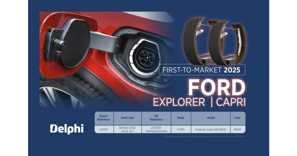 Delphi first-to-market with brake parts for Ford, VW, Toyota