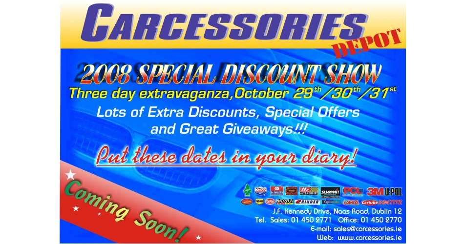 Discount show at Carcessories