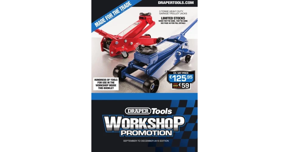 Third edition of 2015 Workshop Booklet from DRAPER TOOLS