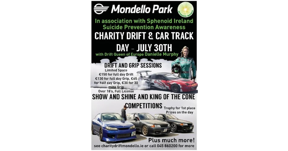 Charity Drift Day at Mondello