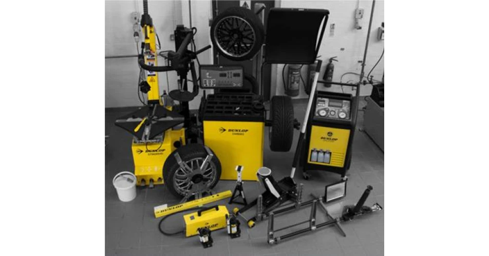 Dunlop garage equipment added to IGE product line-up