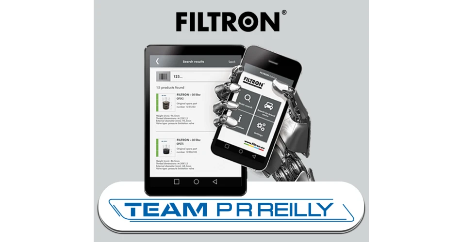 Team P R Reilly launch Filtron Mobile App 