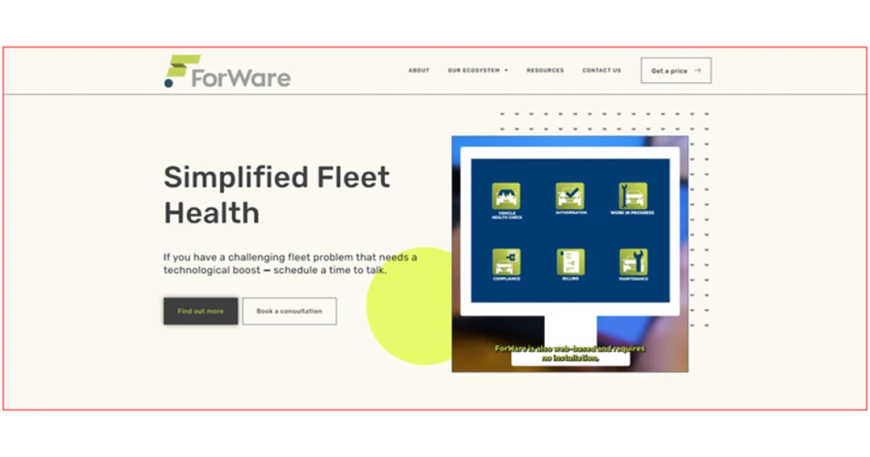 Forware.io - Fleet servicing efficiency for the modern era