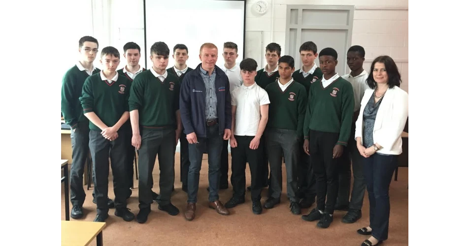 Frank Byrnes urges Leaving Cert students to consider Motor Industry careers