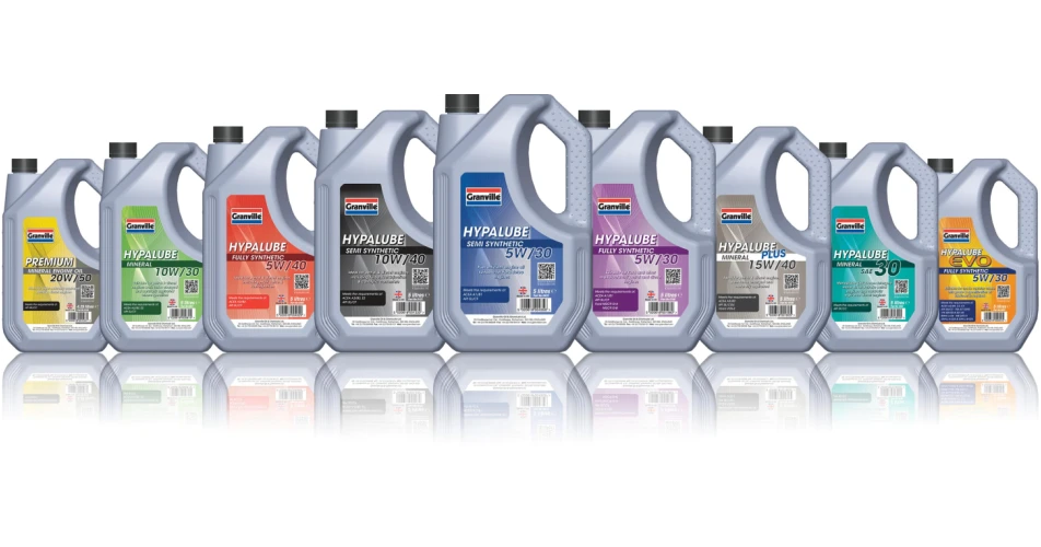 Granville re-launch Hypalube trade oil range