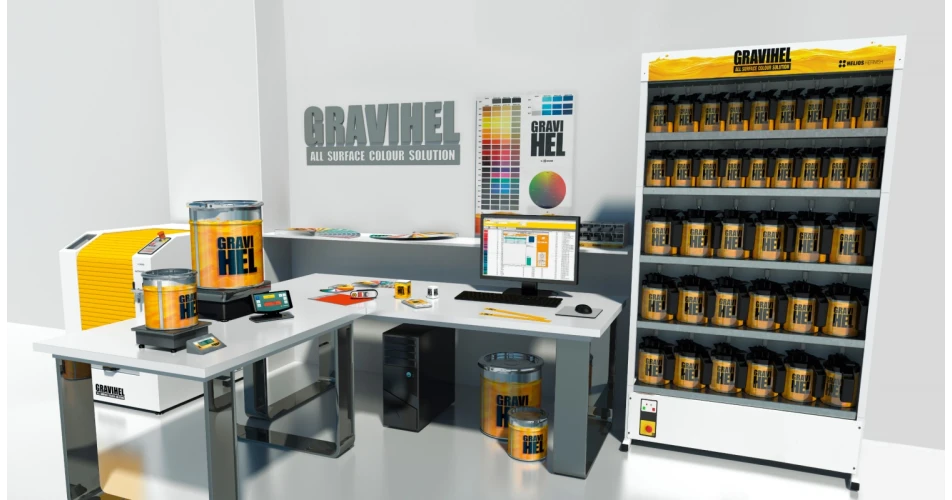 New GRAVIHEL system puts paint production in your premises