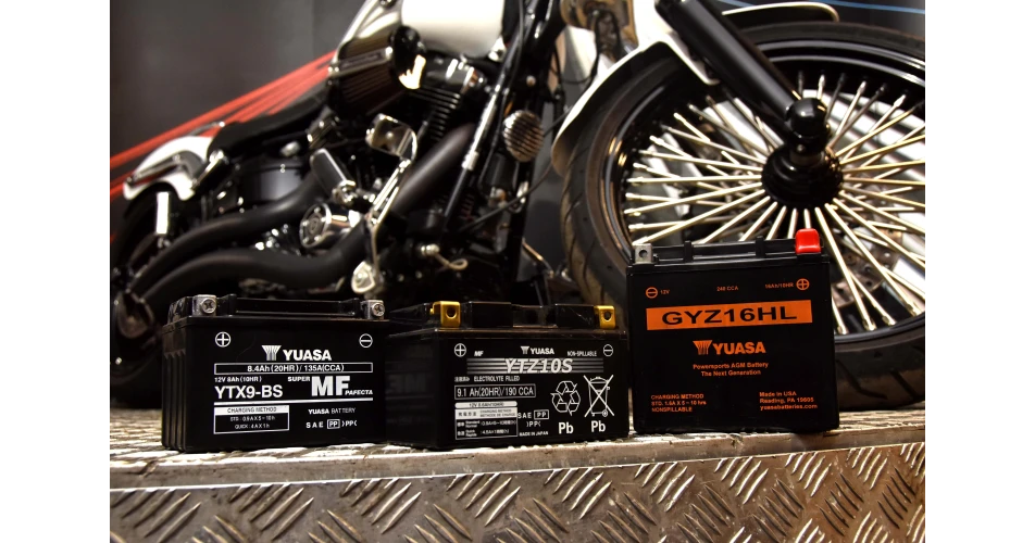 GS Yuasa shows motorcycle battery pedigree