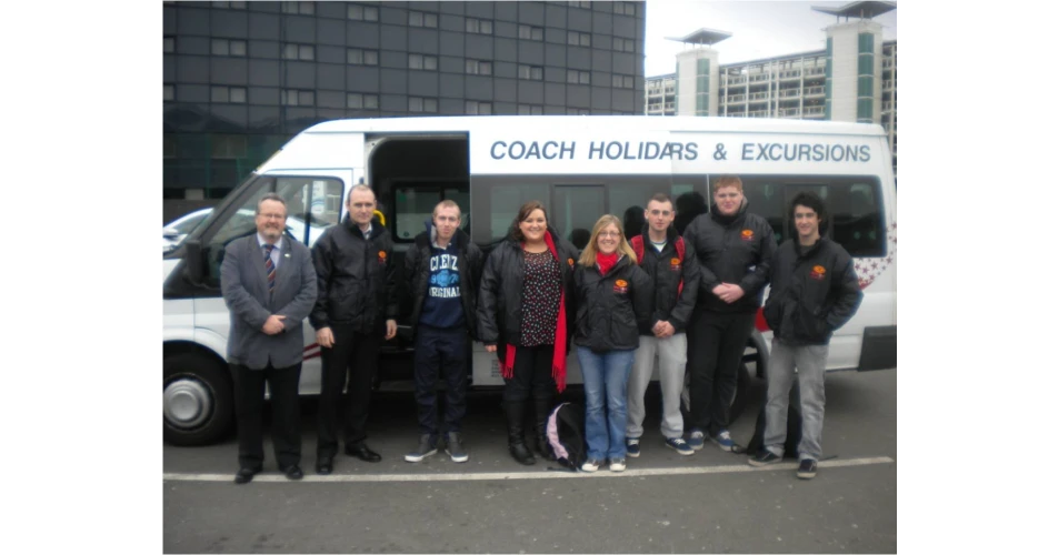 First Line sponsors Kylemore College motor heritage student trip