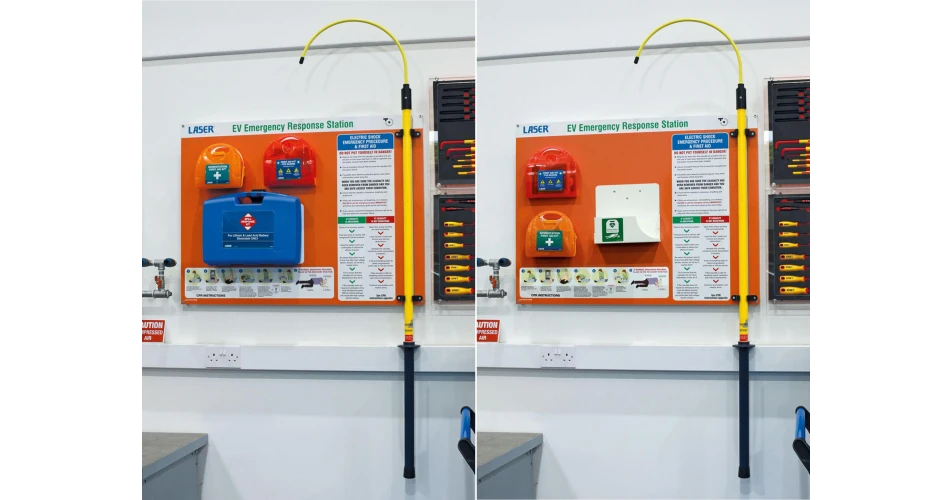 Electric Vehicle workshop Emergency Response Stations from Laser Tools