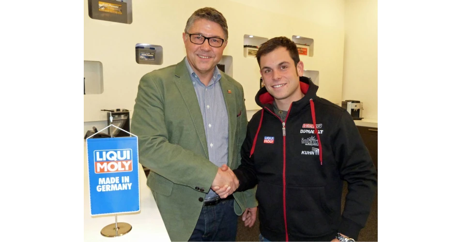 Liqui Moly sponsors motorcycle champion