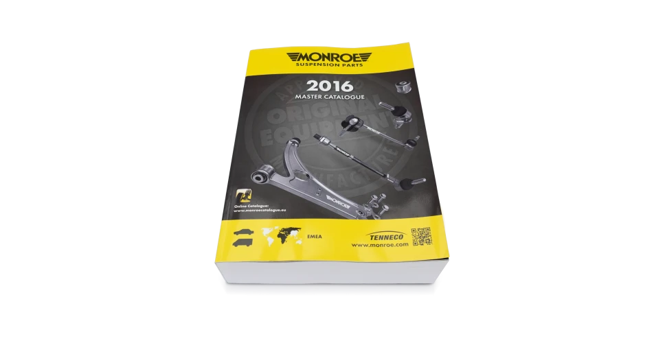 750 new part numbers in Monroe 2016 Suspension Catalogue 