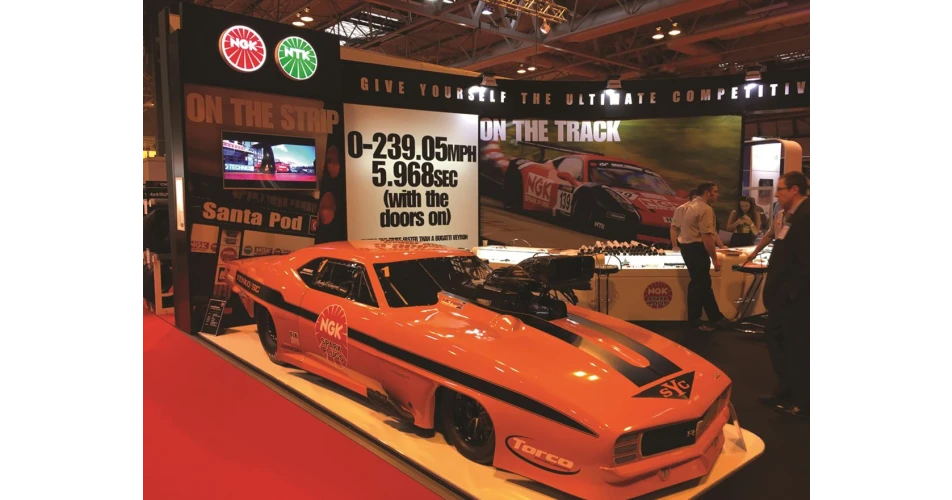 Serious speed star joins NGK at the Autosport International Show