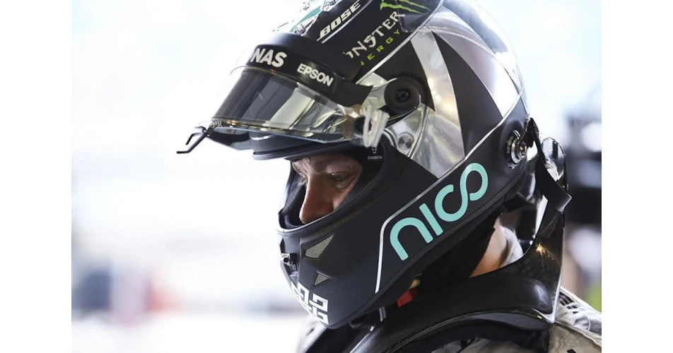 Spies Hecker provides the finishing touch for Rosberg&rsquo;s racing helmet