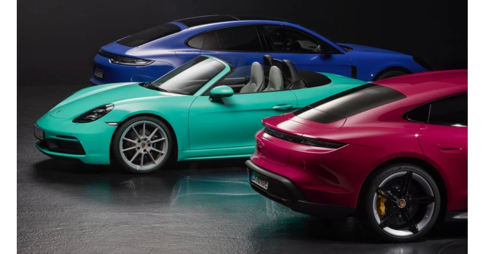 Historic and bespoke colours now available for all Porsche models