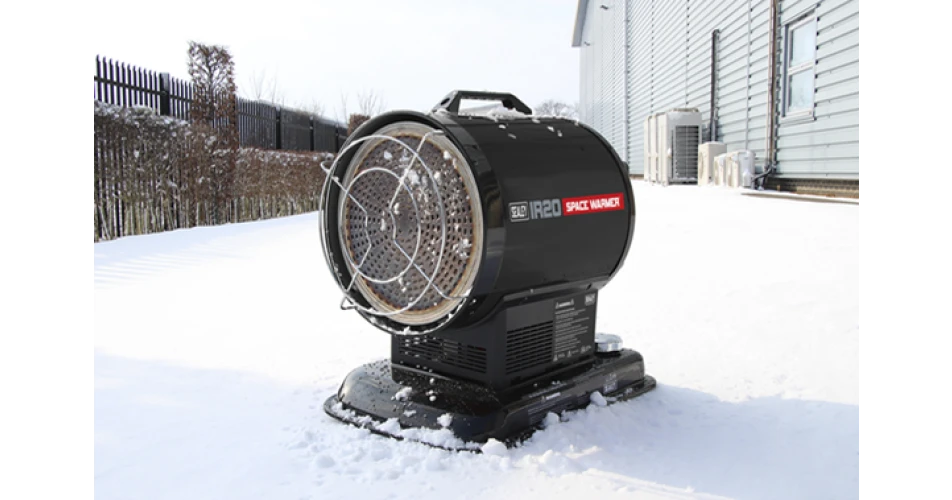 Beat the cold with the Sealey Infrared Multi-fuel Heater