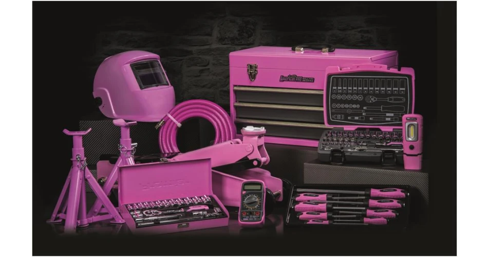 Sealey introduce pink tools for charity 