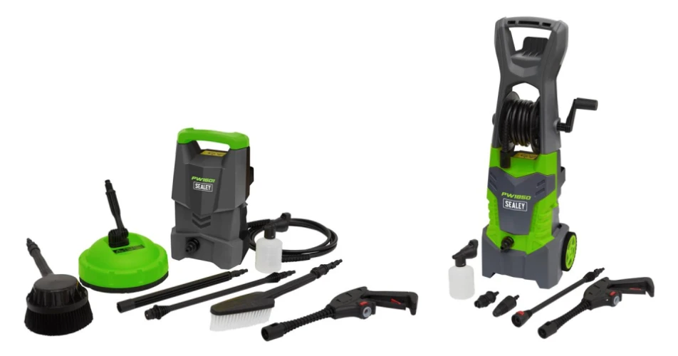 Sealey introduces two new Pressure Washers